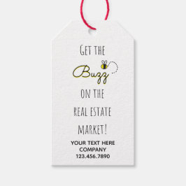 Real Gods Market Buzz Honung Bee Presentetikett