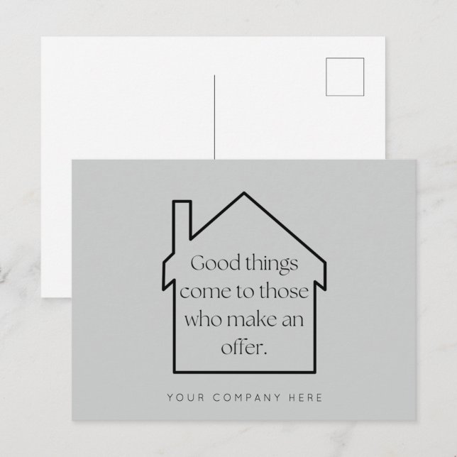 Real Gods Marknadsföring Vykort (Fram/baksida)