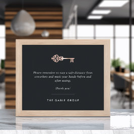 Real Gods Office Breakroom/Kitchen Covid Safety Poster