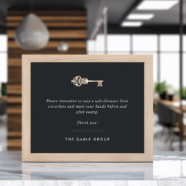 Real Gods Office Breakroom/Kitchen Covid Safety Poster