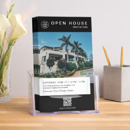 Real Gods Open House Logotyp Black