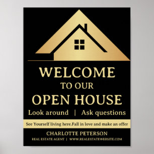 Real Gods Open House Poster