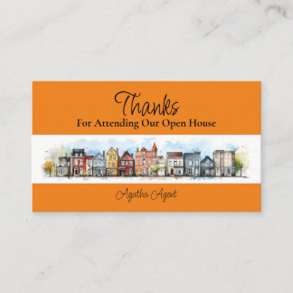 Real Gods Open House Tack Gult Tidsbeställning Kort