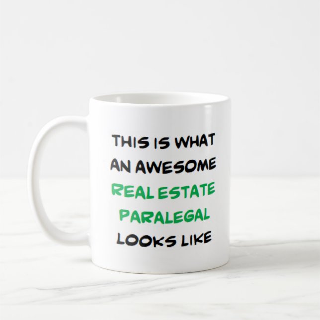 real gods paralegal, fantastisk kaffemugg (Vänster)