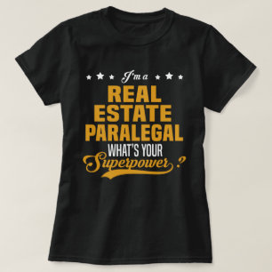 Real Gods Paralegal T Shirt