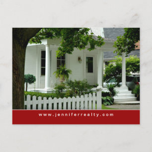 Real Gods Postcards White Grönt House Red 2 Vykort