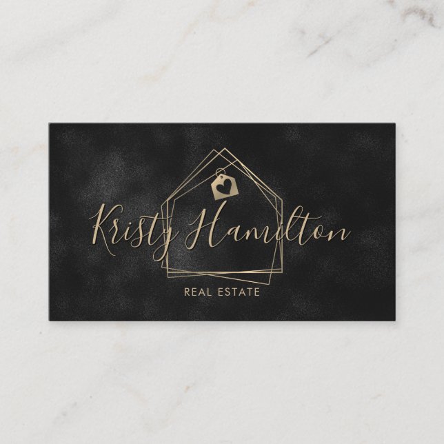 real gods professionell house-sfärare lägg till bi visitkort (Framsida)