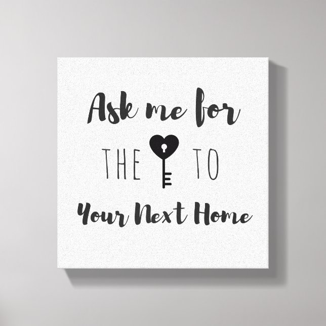 Real Gods Quote Canvas Art (Framsida)