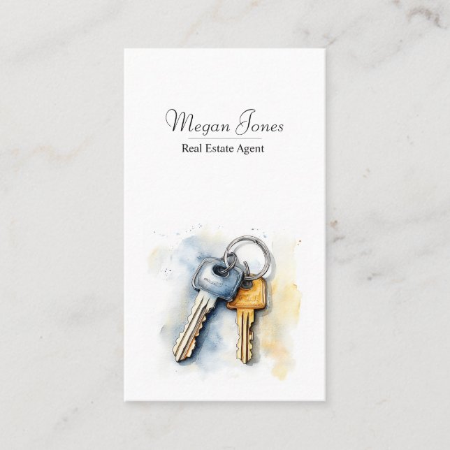 Real Gods, Realtor, Broker Affärskort Visitkort (Framsida)