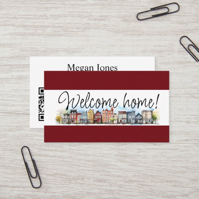 Real Gods, Realtor, Broker Visitkort (Fram/Back In Situ)