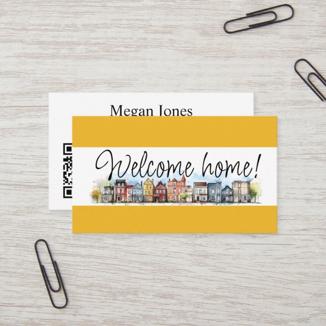 Real Gods, Realtor, Broker Visitkort (Fram/Back In Situ)