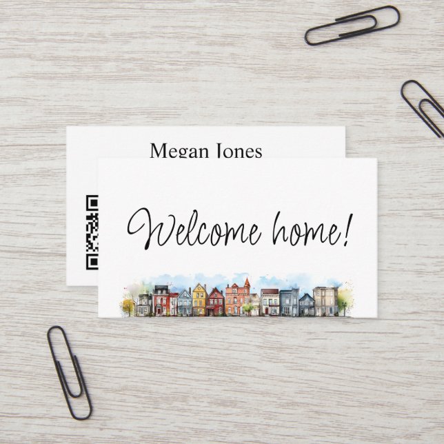 Real Gods, Realtor, Broker Visitkort (Fram/Back In Situ)