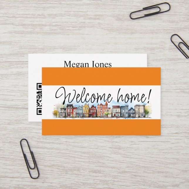 Real Gods, Realtor, Broker Visitkort (Fram/Back In Situ)