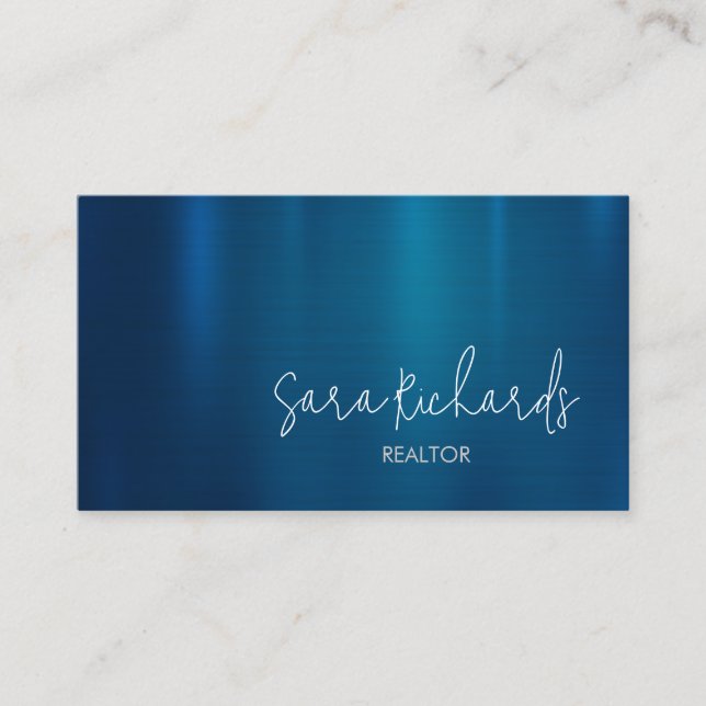 Real Gods Realtor Realty Egendom Visitkort (Framsida)