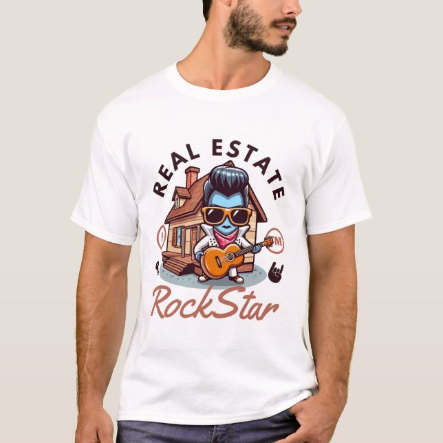 Real Gods Rockstar T Shirt (Framsida)