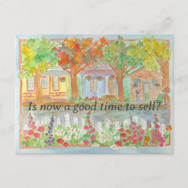 Real Gods säljer en hemmalagare i Marknadsföring Vykort (Framsida)