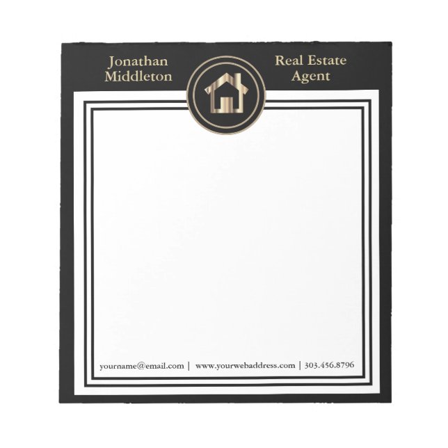 Real Gods - Svarta Anteckningsblocket och Guld Anteckningsblock (Framsida)