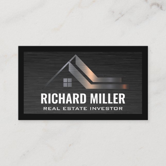 Real Gods Tak | Egendom Investor Visitkort (Framsida)