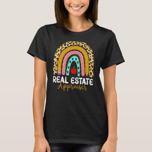 Real Gods utvärderare Leopard Rainbow Real Gods T Shirt