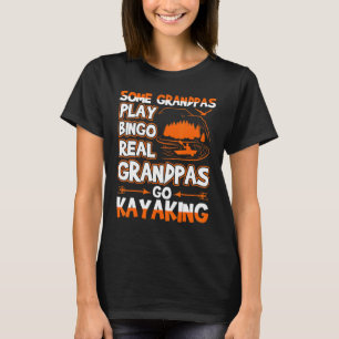Real Grandpas Go Kayaking T Shirt