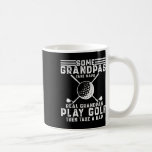 Real Grandpas Play Golf Funny Golf Grandpa Golfer  Kaffemugg<br><div class="desc">Real Grandpas Play Golf Funny Golf Grandpa Golfer Grandpas</div>