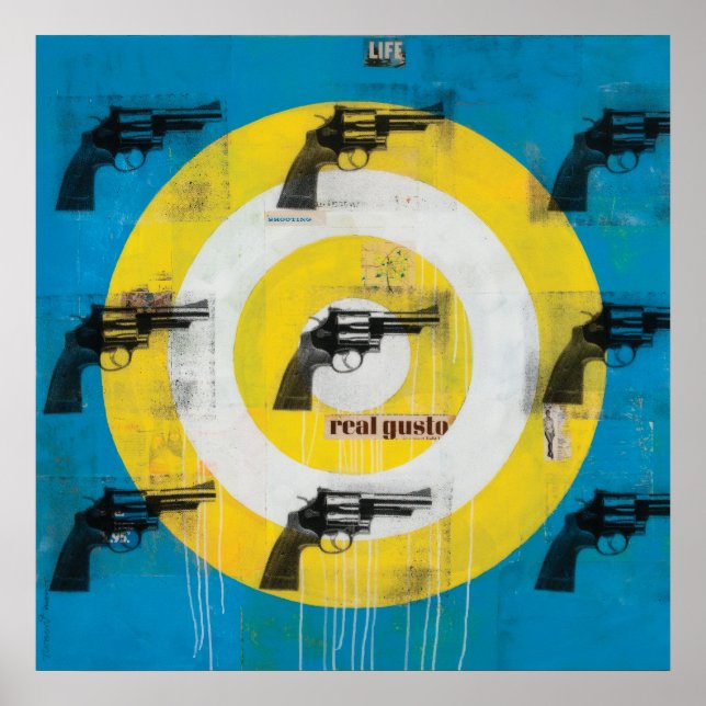Real Gusto 44 Caliber-utskrift Poster (Framsidan)
