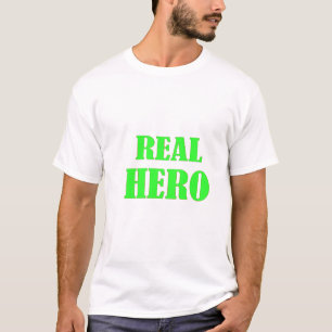 Real Hero Påstående T-Shirt