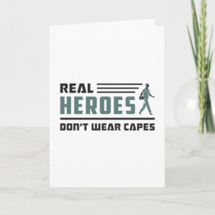 Real Heroes Sjukvårdare Ambulance EMT EMS Funny Kort