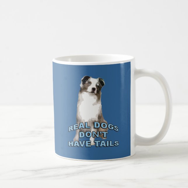 Real Hundar har inte Svan Kaffemugg (Höger)