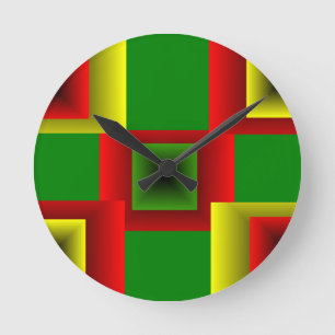 REAL JAMAICA RUND KLOCKA