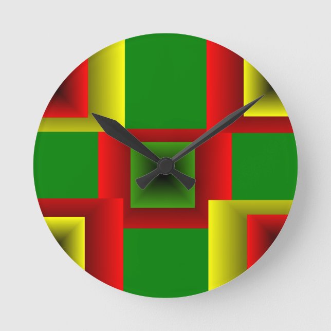 REAL JAMAICA RUND KLOCKA (Framsida)