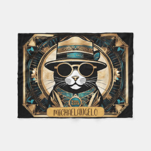 Real Kool Katz Fleece Blanket