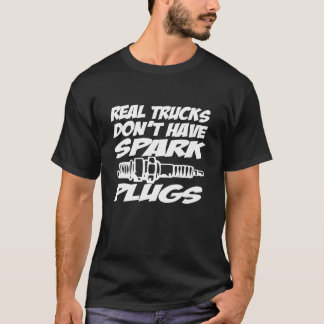 Real Lastbilar har inga gnik-plugin-program på 4x4 T Shirt