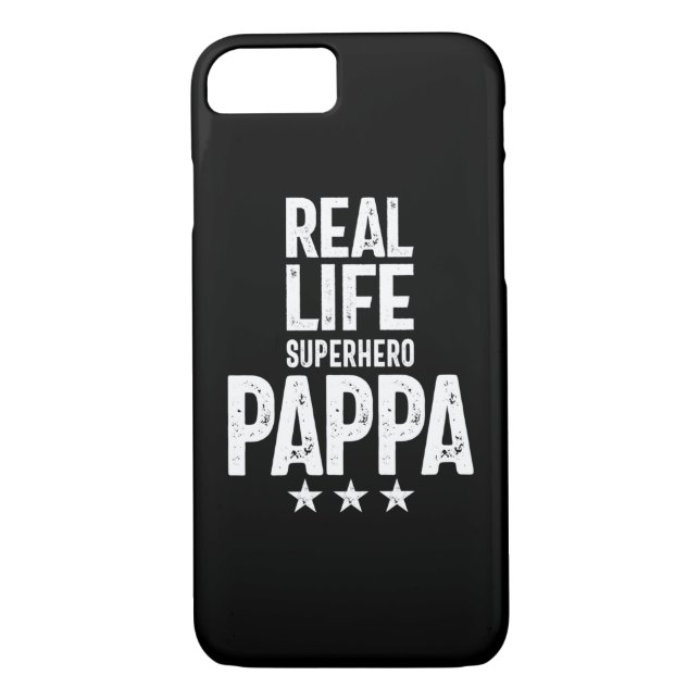 Real Life Superhjälte-pappa | Far Gift Case-Mate iPhone Skal (Baksida)