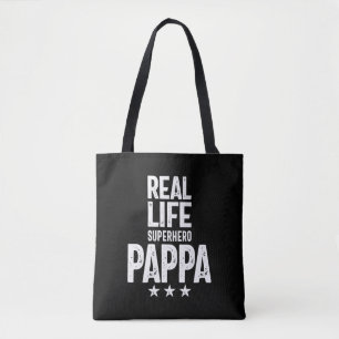 Real Life Superhjälte-pappa Far Gift Tygkasse
