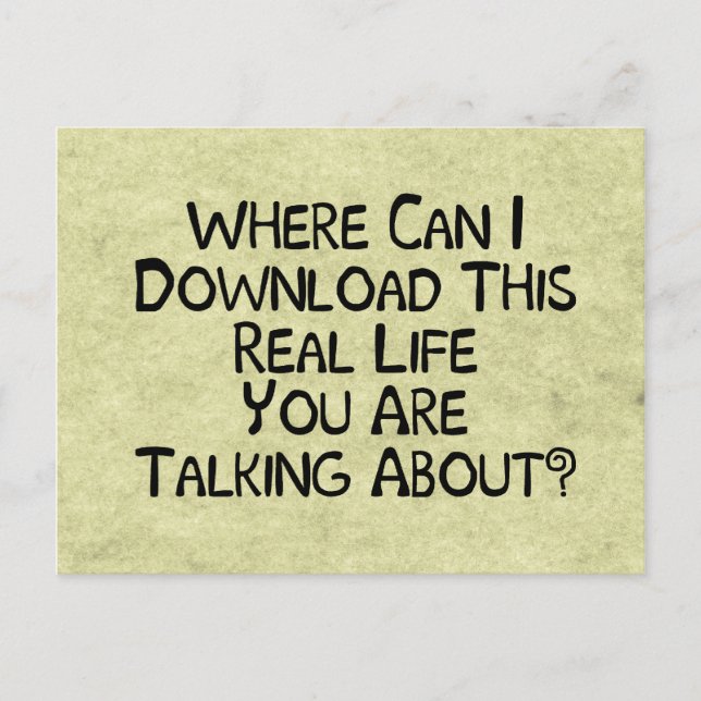 Real Life Vykort (Framsida)