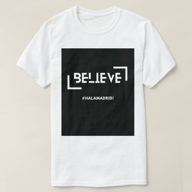 Real Madrid fan merchandise T Shirt (Design framsida)