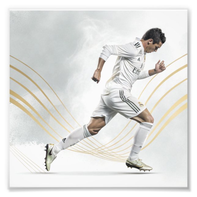 Real Madrid Fototryck (Framsidan)