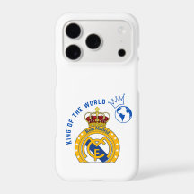 Real Madrid King of the World iPhone 17 Pro Fodral