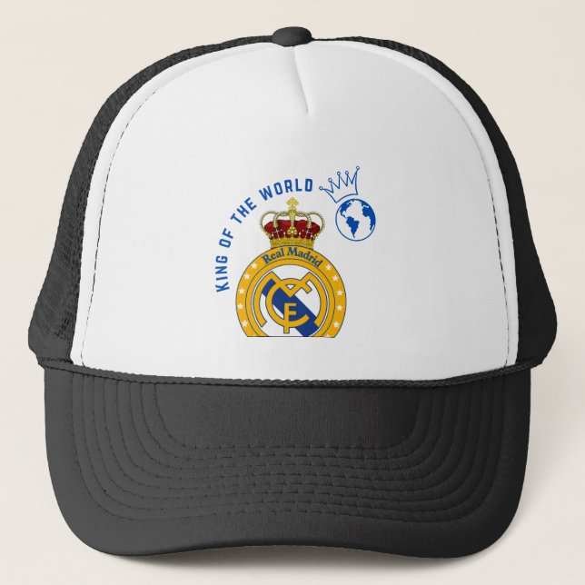 Real Madrid King of the World Trucker Keps (Framsida)