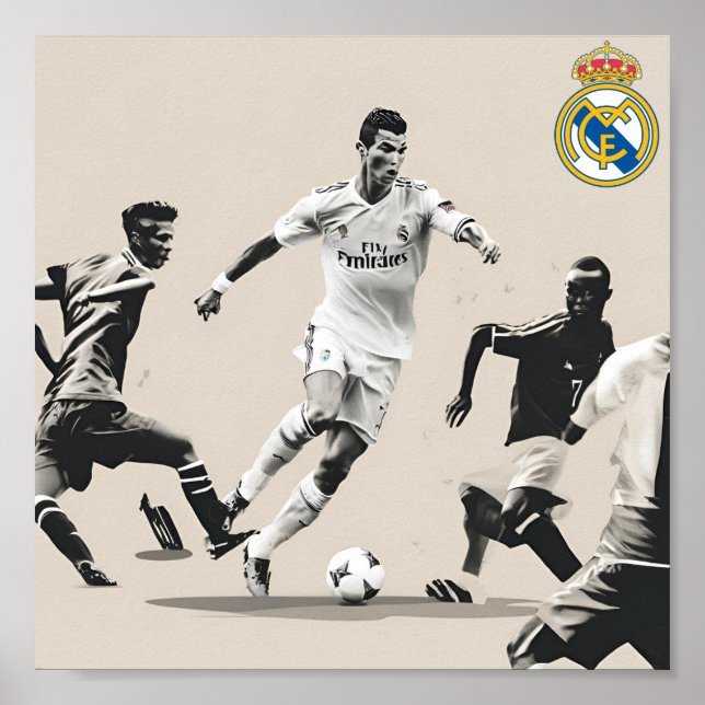 Real Madrid Poster (Framsidan)
