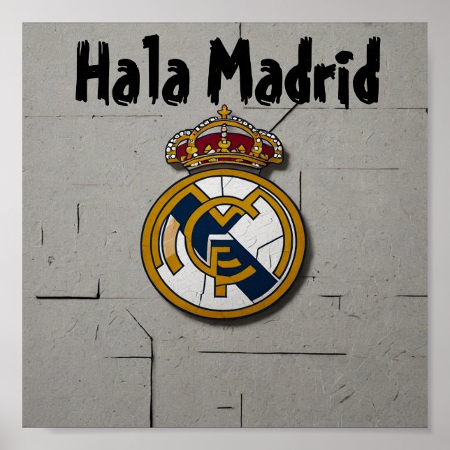 Real Madrid Poster (Framsidan)