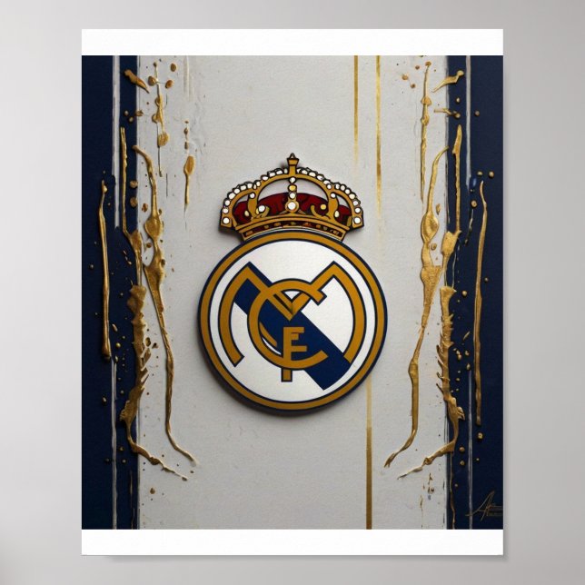Real Madrid Poster (Framsidan)