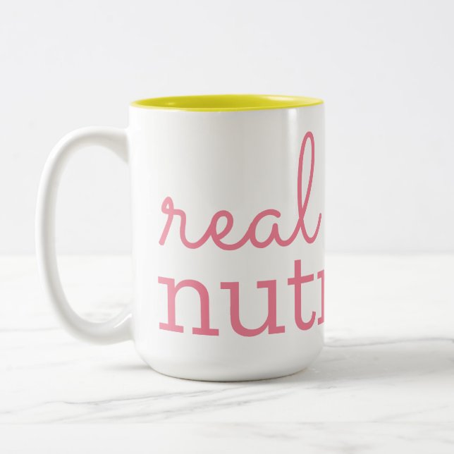 Real Mamma Nutrition Two-Tone Mugg (15 oz) (Vänster)