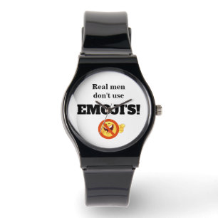 Real Manar Använda inte Emojis's Armbandsur