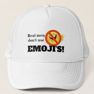Real Manar Använda inte Emojis's Keps