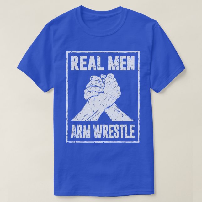 Real Manar Arm Wrestle T Shirt (Design framsida)