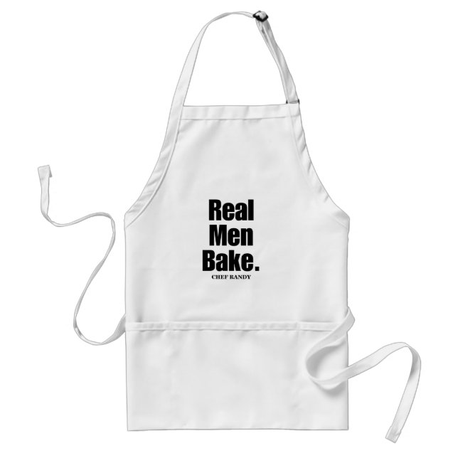 Real Manar Bake Personlig Baking Apron För manar Förkläde (Framsidan)
