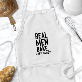 Real Manar Bake Personlig Baking Apron För manar Förkläde