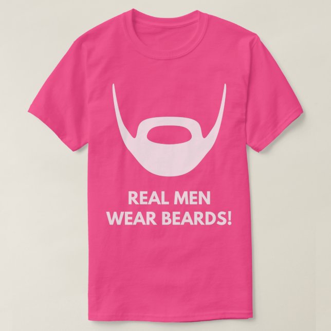 Real Manar Bära Beards Beard Fläkt 23 T Shirt (Design framsida)